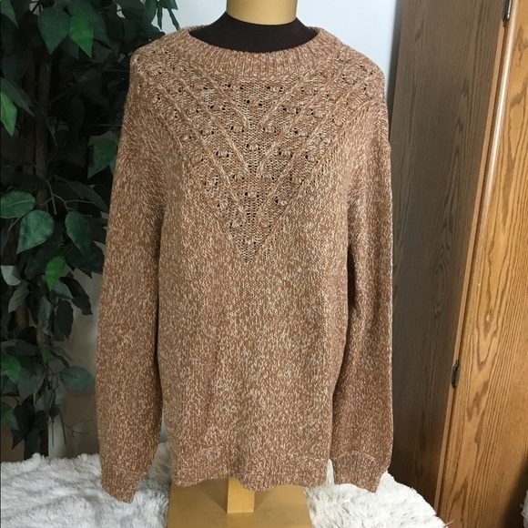 SONOMA XXL Goods For Life XXL sweater with stitch detail shades of coc… - Picture 1 of 15